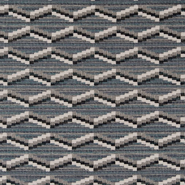 D2025 Azure by Charlotte Designer Fabric Southwest 96% Woven Polypropylene, 4% Polyester Made In USA Exceeds 60,000 Wyzenbeek Rubs (Heavy Duty) </p><p>Repeat: Horizontal: 5" x Vertical: 5" 54 Inches - Swanky Fabrics -