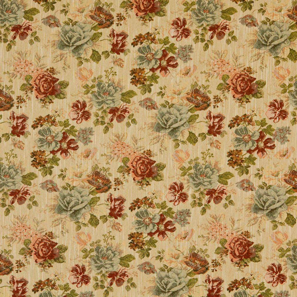 D2042 Garden by Charlotte Fabric Tapestry Classics II 70% Polyester, 30% Cotton Asia Exceeds 100,000 Wyzenbeek Rubs (Heavy Duty) </p><p>Repeat: Horizontal: 17" x Vertical: 14" 54 Inches - Fabric Carolina -