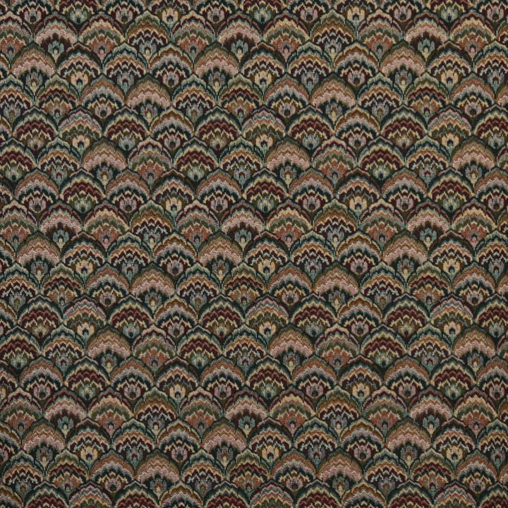 D2044 Spice Fan by Charlotte Designer Fabric Tapestry Classics II 66% Polyester, 23% Cotton, 11% Olefin Asia Exceeds 90,000 Wyzenbeek Rubs (Heavy Duty) </p><p>Repeat: Horizontal: 7" x Vertical: 7" 54 Inches - Swanky Fabrics -
