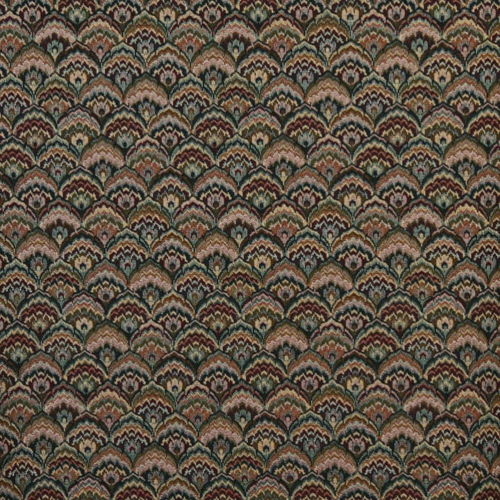 D2044 Spice Fan by Charlotte Fabric Tapestry Classics II 66% Polyester, 23% Cotton, 11% Olefin Asia Exceeds 90,000 Wyzenbeek Rubs (Heavy Duty) </p><p>Repeat: Horizontal: 7" x Vertical: 7" 54 Inches - Fabric Carolina -