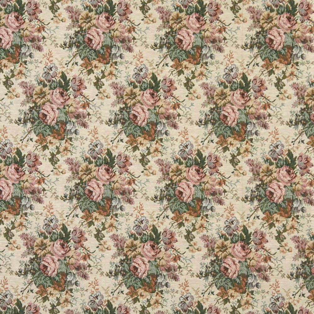 D2047 Antique Rose by Charlotte Fabric Tapestry Classics II 47% Polyester, 28% Cotton, 25% Olefin Asia Exceeds 100,000 Wyzenbeek Rubs (Heavy Duty) </p><p>Repeat: Horizontal: 7" x Vertical: 11" 54 Inches - Fabric Carolina -