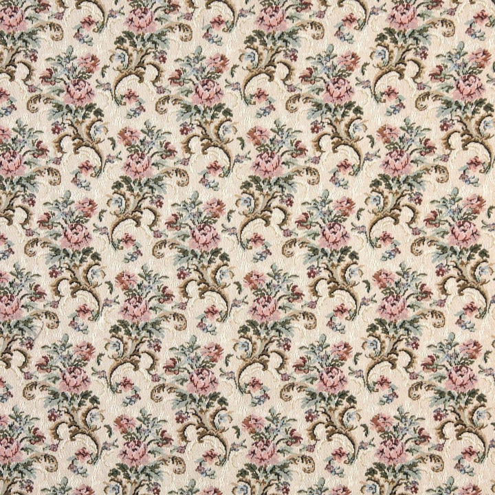 D2055 Rose Mist by Charlotte Fabric Tapestry Classics II 39% Polyester, 33% Olefin, 28% Cotton Asia Exceeds 100,000 Wyzenbeek Rubs (Heavy Duty) </p><p>Repeat: Horizontal: 6.5" x Vertical: 7" 54 Inches - Fabric Carolina -