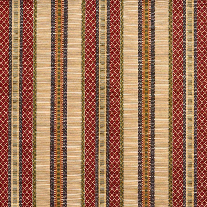 D2060 Ecru Stripe by Charlotte Fabric Tapestry Classics II 70% Polyester, 30% Cotton Asia Exceeds 30,000 Wyzenbeek Rubs (Heavy Duty) </p><p>Repeat: Horizontal: 7.25" 54 Inches - Fabric Carolina -