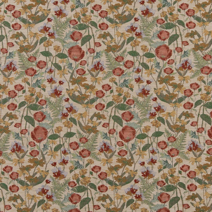 D2069 Poppy by Charlotte Fabric Tapestry Classics II 65% Polyester, 35% Cotton Asia Exceeds 30,000 Wyzenbeek Rubs (Heavy Duty) </p><p>Repeat: Horizontal: 14.5" x Vertical: 27" 54 Inches - Fabric Carolina -