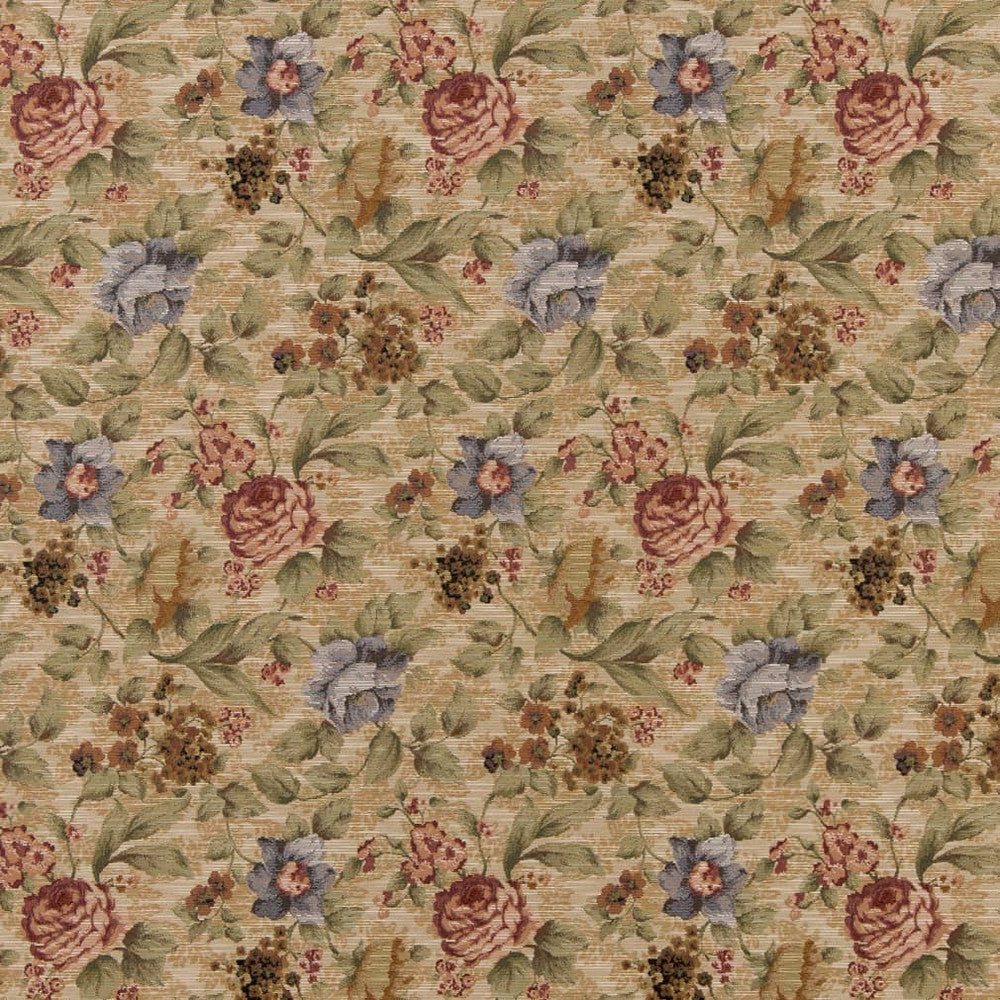 D2070 Cornflower by Charlotte Designer Fabric Tapestry Classics II 70% Polyester, 30% Cotton Asia Exceeds 36,000 Wyzenbeek Rubs (Heavy Duty) </p><p>Repeat: Horizontal: 14.5" x Vertical: 27.5" 54 Inches - Swanky Fabrics -