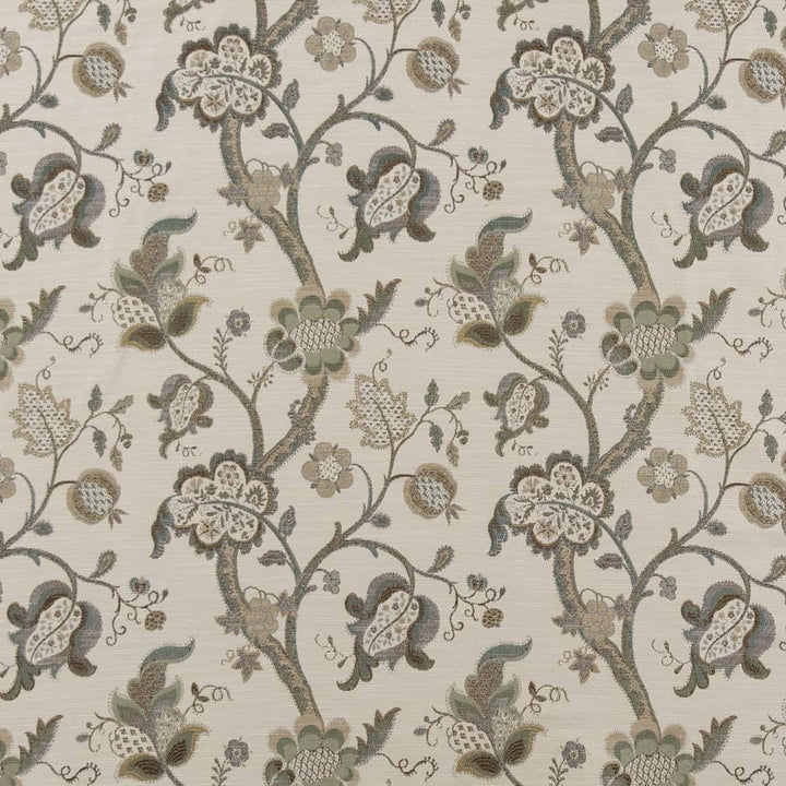 D2072 Celadon by Charlotte Designer Fabric Tapestry Classics II 100% Woven Polyester Asia Exceeds 110,000 Wyzenbeek Rubs (Heavy Duty) </p><p>Repeat: Horizontal: 15" x Vertical: 19" 54 Inches - Swanky Fabrics -