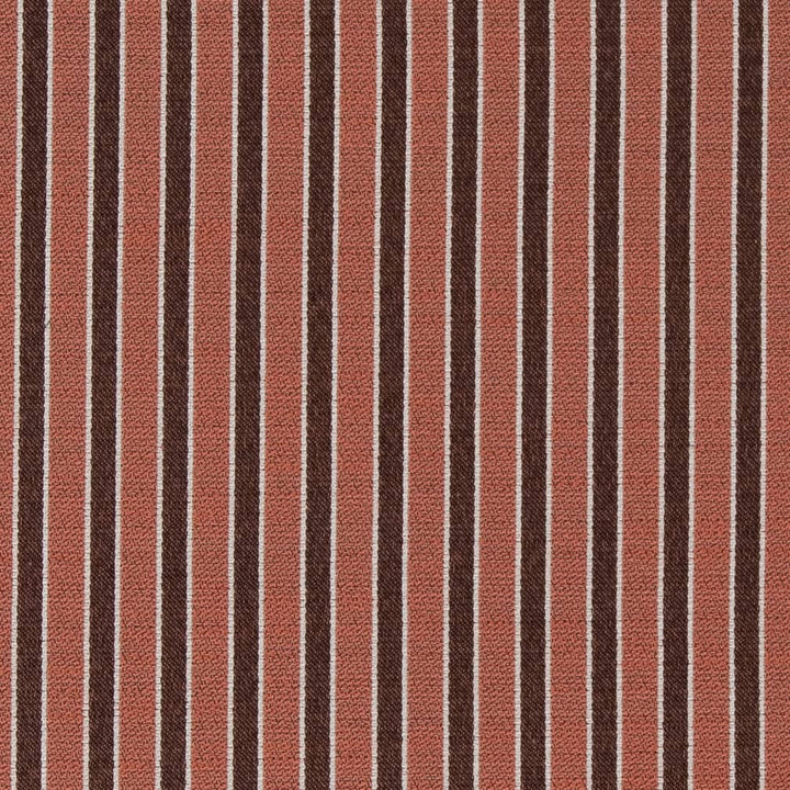 D2131 Salmon Stripe by Charlotte Fabric Small Scale Patterns 100% Woven Polyester Asia Exceeds 100,000 Wyzenbeek Rubs (Heavy Duty) </p><p>Repeat: Horizontal: 1" 54 Inches - Fabric Carolina -
