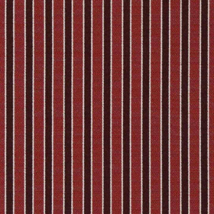 D2132 Ruby Stripe by Charlotte Designer Fabric Small Scale Patterns 100% Woven Polyester Asia Exceeds 100,000 Wyzenbeek Rubs (Heavy Duty) </p><p>Repeat: Horizontal: 1" 54 Inches - Swanky Fabrics -