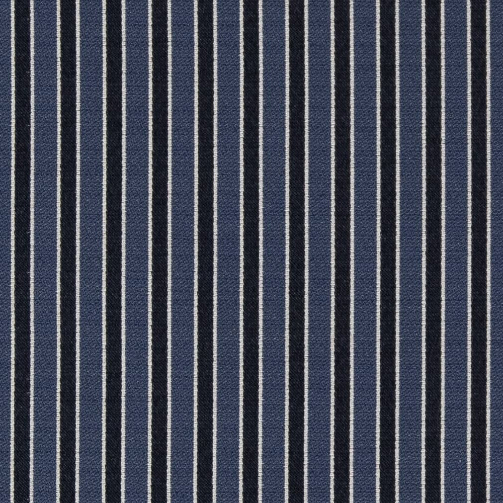 D2134 Wedgewood Stripe by Charlotte Fabric Small Scale Patterns 100% Woven Polyester Asia Exceeds 100,000 Wyzenbeek Rubs (Heavy Duty) </p><p>Repeat: Horizontal: 1" 54 Inches - Fabric Carolina -