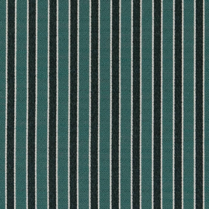 D2137 Jade Stripe by Charlotte Fabric Small Scale Patterns 100% Woven Polyester Asia Exceeds 100,000 Wyzenbeek Rubs (Heavy Duty) </p><p>Repeat: Horizontal: 1" 54 Inches - Fabric Carolina -
