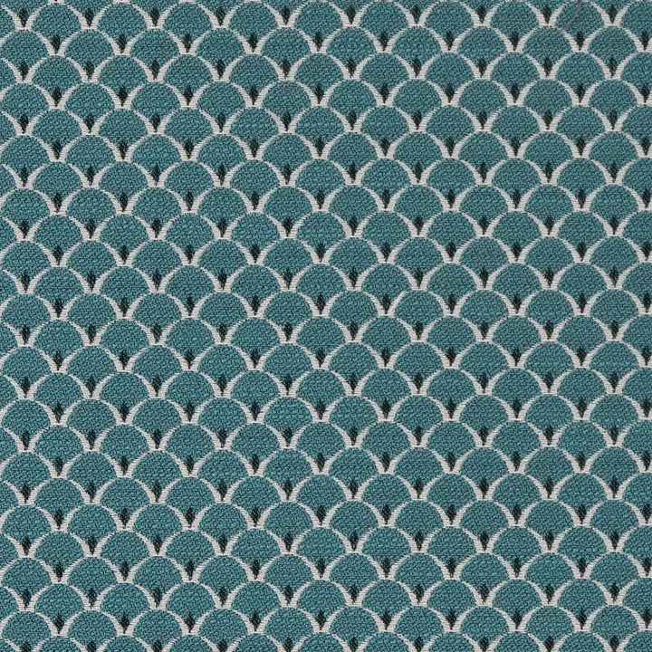 D2139 Aqua Scales by Charlotte Fabric Small Scale Patterns 100% Woven Polyester Asia Exceeds 100,000 Wyzenbeek Rubs (Heavy Duty) </p><p>Repeat: Horizontal: 1" x Vertical: 1" 54 Inches - Fabric Carolina -