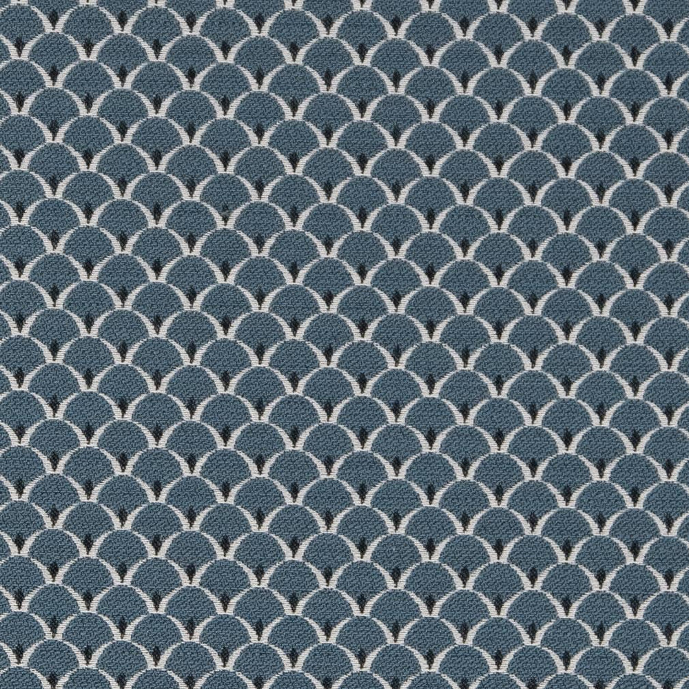D2143 River Scales by Charlotte Designer Fabric Small Scale Patterns 100% Woven Polyester Asia Exceeds 100,000 Wyzenbeek Rubs (Heavy Duty) </p><p>Repeat: Horizontal: 1" x Vertical: 1" 54 Inches - Swanky Fabrics -