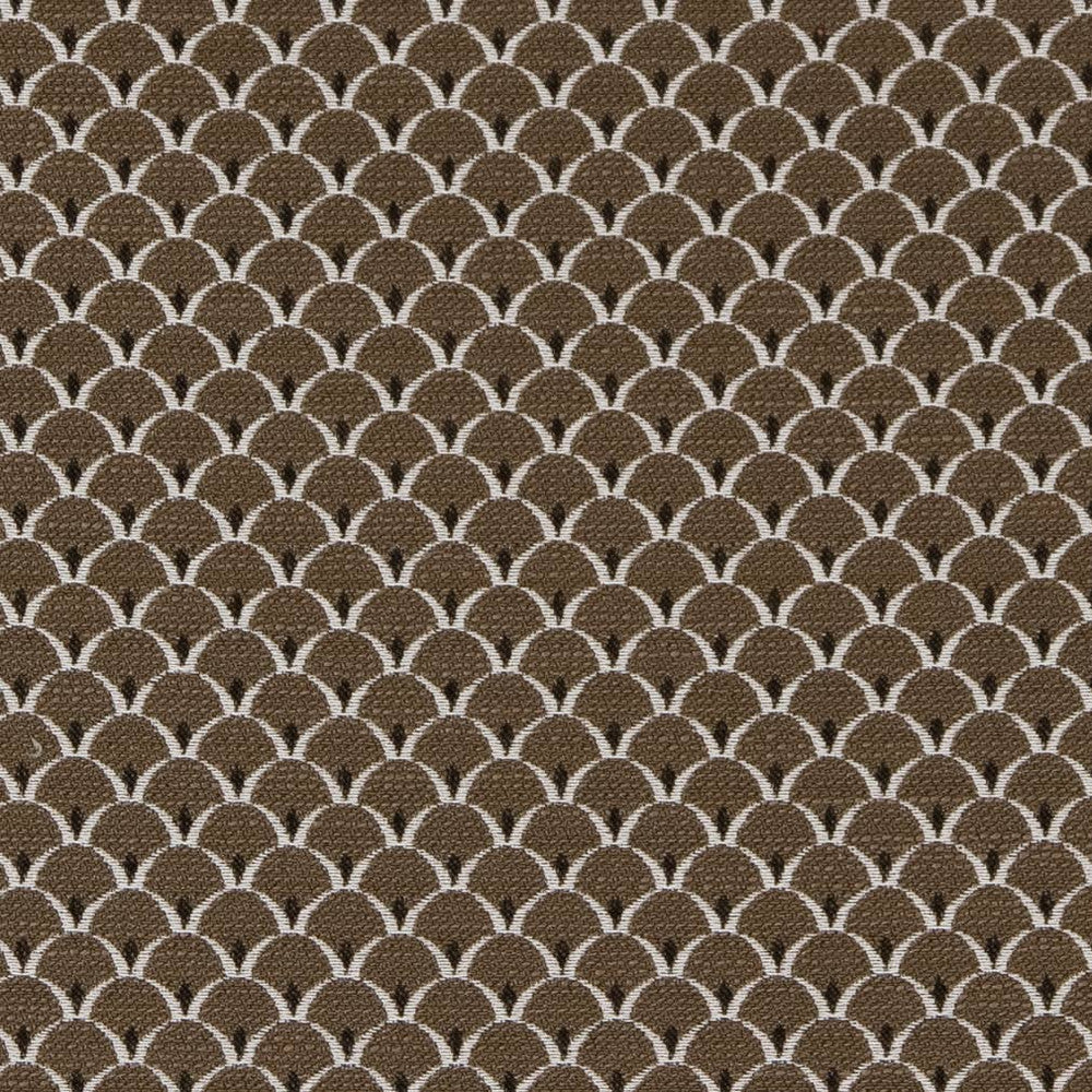 D2148 Truffle Scales by Charlotte Designer Fabric Small Scale Patterns 100% Woven Polyester Asia Exceeds 100,000 Wyzenbeek Rubs (Heavy Duty) </p><p>Repeat: Horizontal: 1" x Vertical: 1" 54 Inches - Swanky Fabrics -