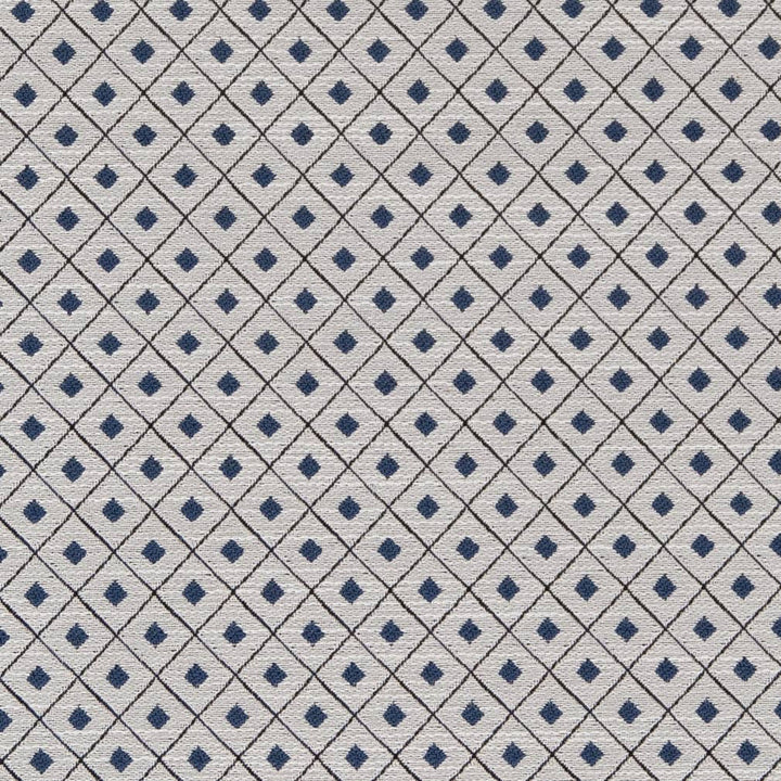 D2154 Wedgewood Diamond by Charlotte Designer Fabric Small Scale Patterns 100% Woven Polyester Asia Exceeds 100,000 Wyzenbeek Rubs (Heavy Duty) </p><p>Repeat: Horizontal: 1" x Vertical: 1" 54 Inches - Swanky Fabrics -