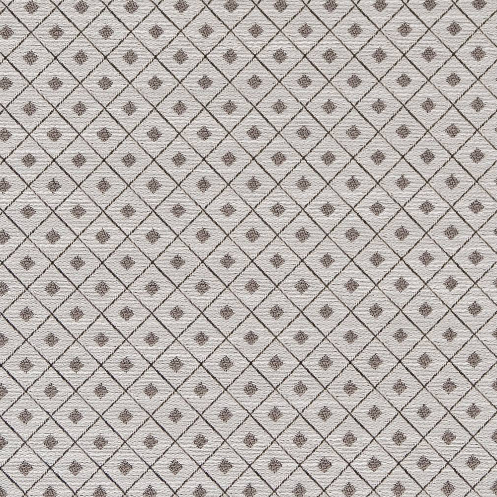 D2155 Pewter Diamond by Charlotte Designer Fabric Small Scale Patterns 100% Woven Polyester Asia Exceeds 100,000 Wyzenbeek Rubs (Heavy Duty) </p><p>Repeat: Horizontal: 1" x Vertical: 1" 54 Inches - Swanky Fabrics -