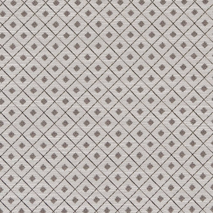 D2155 Pewter Diamond by Charlotte Designer Fabric Small Scale Patterns 100% Woven Polyester Asia Exceeds 100,000 Wyzenbeek Rubs (Heavy Duty) </p><p>Repeat: Horizontal: 1" x Vertical: 1" 54 Inches - Swanky Fabrics -
