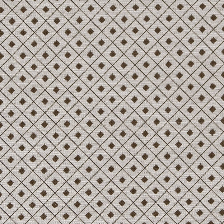 D2158 Truffle Diamond by Charlotte Fabric Small Scale Patterns 100% Woven Polyester Asia Exceeds 100,000 Wyzenbeek Rubs (Heavy Duty) </p><p>Repeat: Horizontal: 1" x Vertical: 1" 54 Inches - Fabric Carolina -
