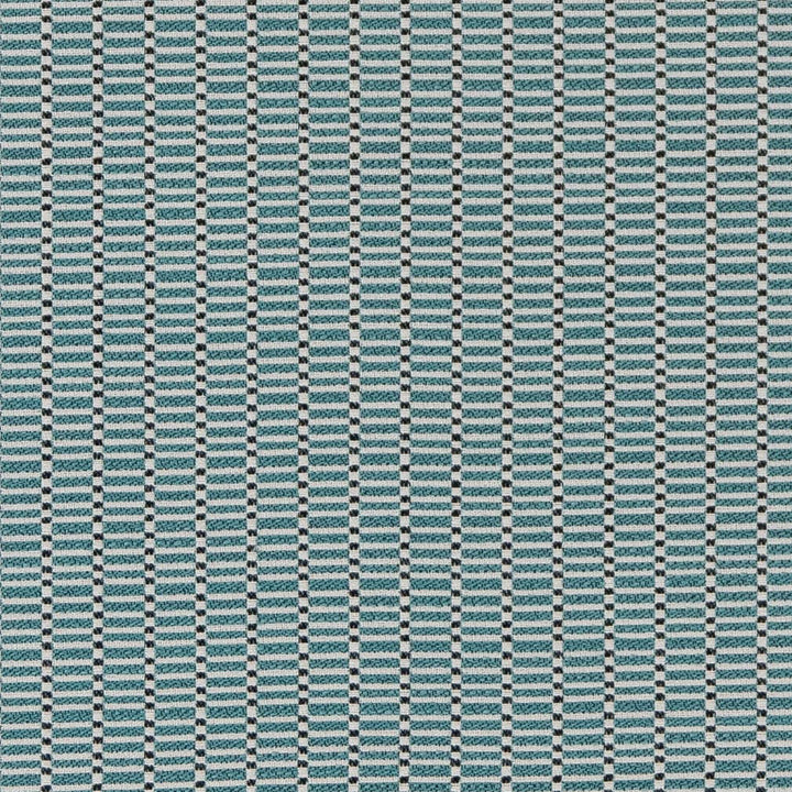 D2159 Aqua Stack by Charlotte Designer Fabric Small Scale Patterns 100% Woven Polyester Asia Exceeds 100,000 Wyzenbeek Rubs (Heavy Duty) </p><p>Repeat: Horizontal: .75" x Vertical: 1" 54 Inches - Swanky Fabrics -