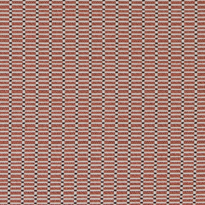 D2161 Salmon Stack by Charlotte Designer Fabric Small Scale Patterns 100% Woven Polyester Asia Exceeds 100,000 Wyzenbeek Rubs (Heavy Duty) </p><p>Repeat: Horizontal: .75" x Vertical: 1" 54 Inches - Swanky Fabrics -