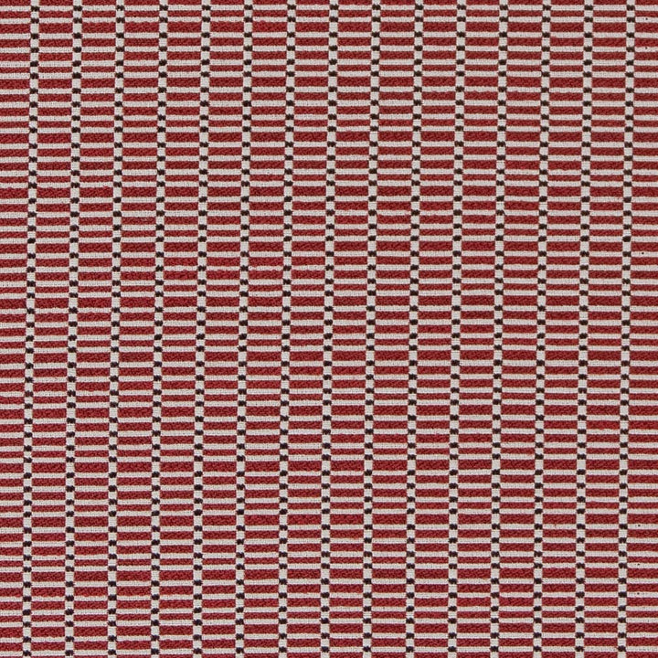 D2162 Ruby Stack by Charlotte Designer Fabric Small Scale Patterns 100% Woven Polyester Asia Exceeds 100,000 Wyzenbeek Rubs (Heavy Duty) </p><p>Repeat: Horizontal: .75" x Vertical: 1" 54 Inches - Swanky Fabrics -