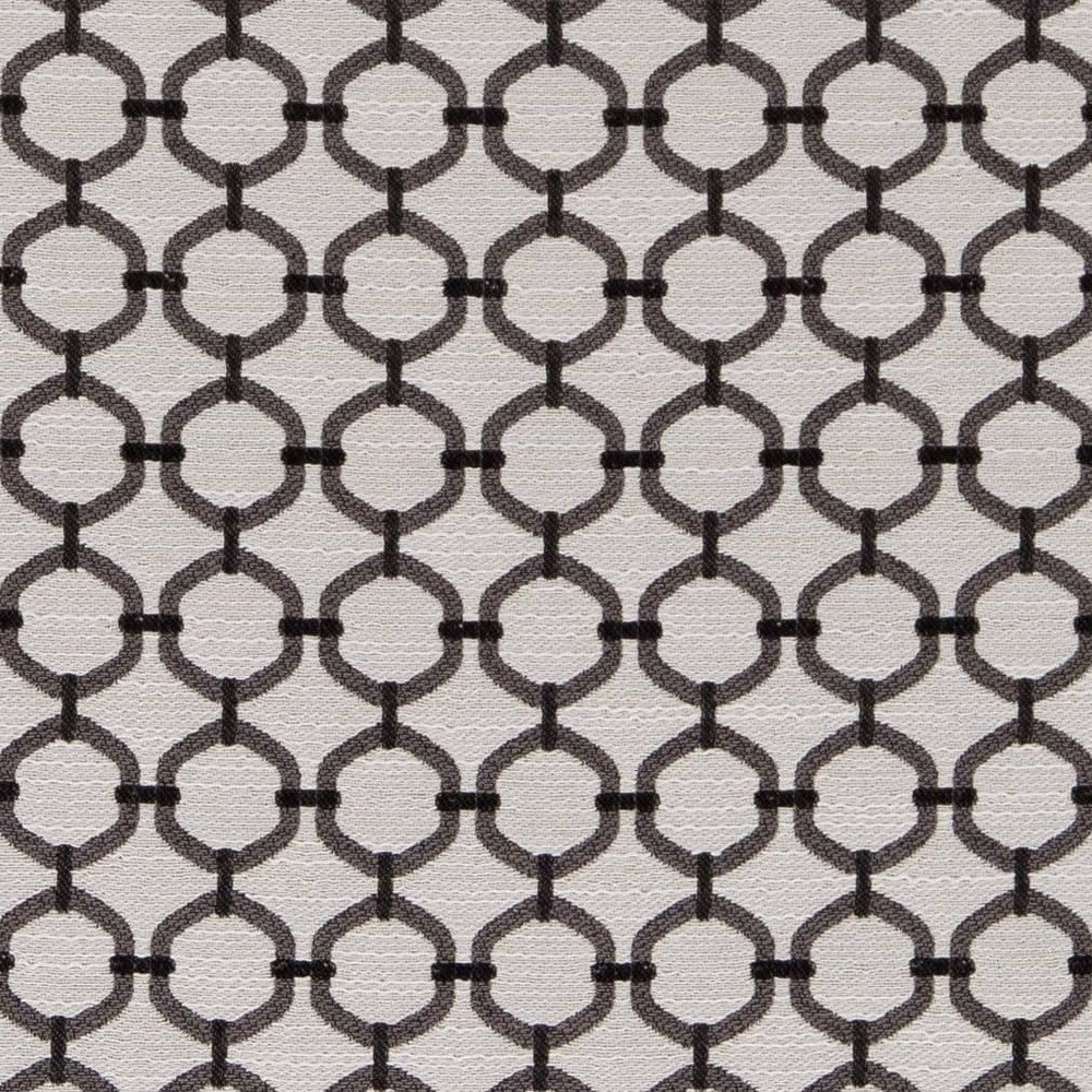 D2170 Charcoal Lattice by Charlotte Designer Fabric Small Scale Patterns 100% Woven Polyester Asia Exceeds 100,000 Wyzenbeek Rubs (Heavy Duty) </p><p>Repeat: Horizontal: 1.5" x Vertical: 1.5" 54 Inches - Swanky Fabrics -