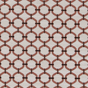 D2171 Salmon Lattice by Charlotte Fabric