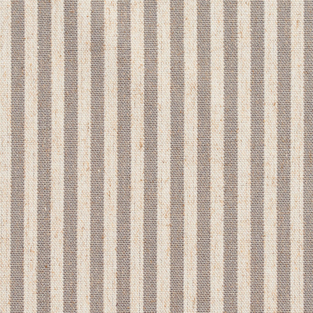 D235 Stone Stripe by Charlotte Designer Fabric Linen Textures 80% Polyester, 20% Linen Asia Exceeds 102,000 Wyzenbeek Rubs (Heavy Duty) Horizontal: .75" 54 Inches - Swanky Fabrics -