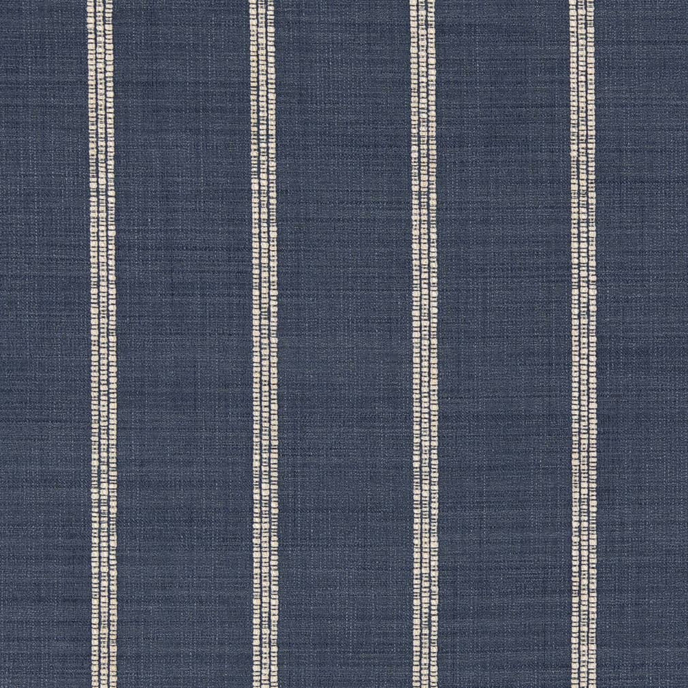 D2407 Navy by Charlotte Designer Fabric Crypton Patterns 53% Polyester, 47% Cotton Made in USA Exceeds 80,000 Wyzenbeek Rubs (Heavy Duty) </p><p>Repeat: Horizontal 3.75" 54 Inches - Swanky Fabrics -