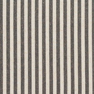 D240 Charcoal Stripe by Charlotte Fabric