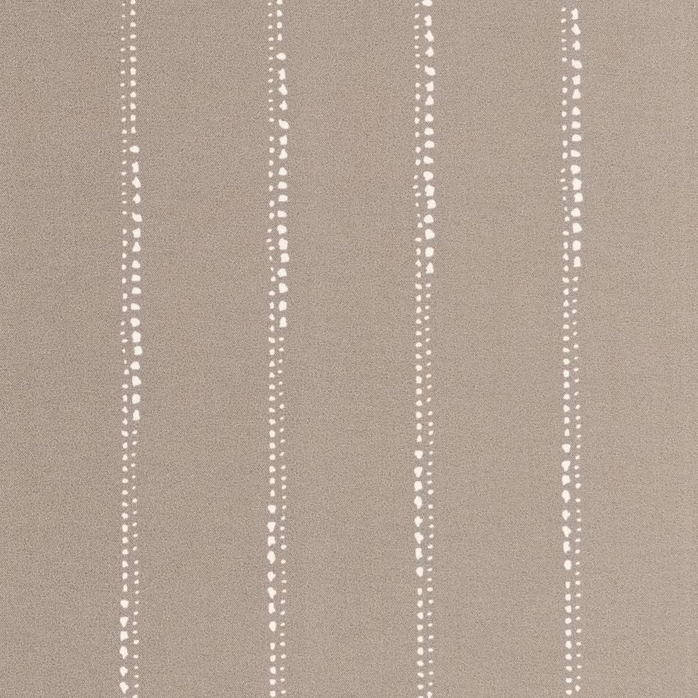 D2468 Taupe by Charlotte Designer Fabric Patio Prints 100% Polyester Made in USA Exceeds 60,000 Wyzenbeek Rubs (Heavy Duty) </p><p>Repeat: Horizontal 3.5" 54 Inches - Swanky Fabrics -