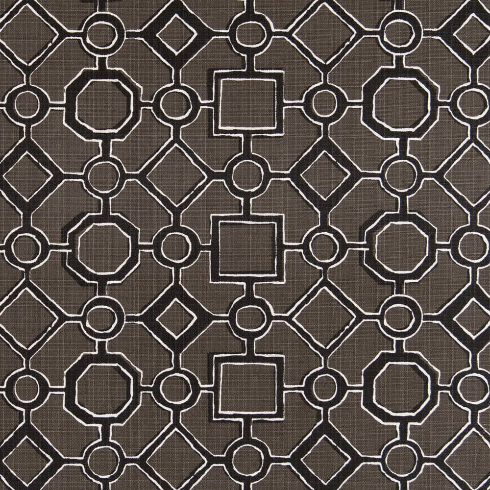 D2499 Raven by Charlotte Designer Fabric Patio Prints 100% Polyester Made in USA Exceeds 60,000 Wyzenbeek Rubs (Heavy Duty) </p><p>Repeat: Horizontal 13" x Vertical 13" 54 Inches - Swanky Fabrics -