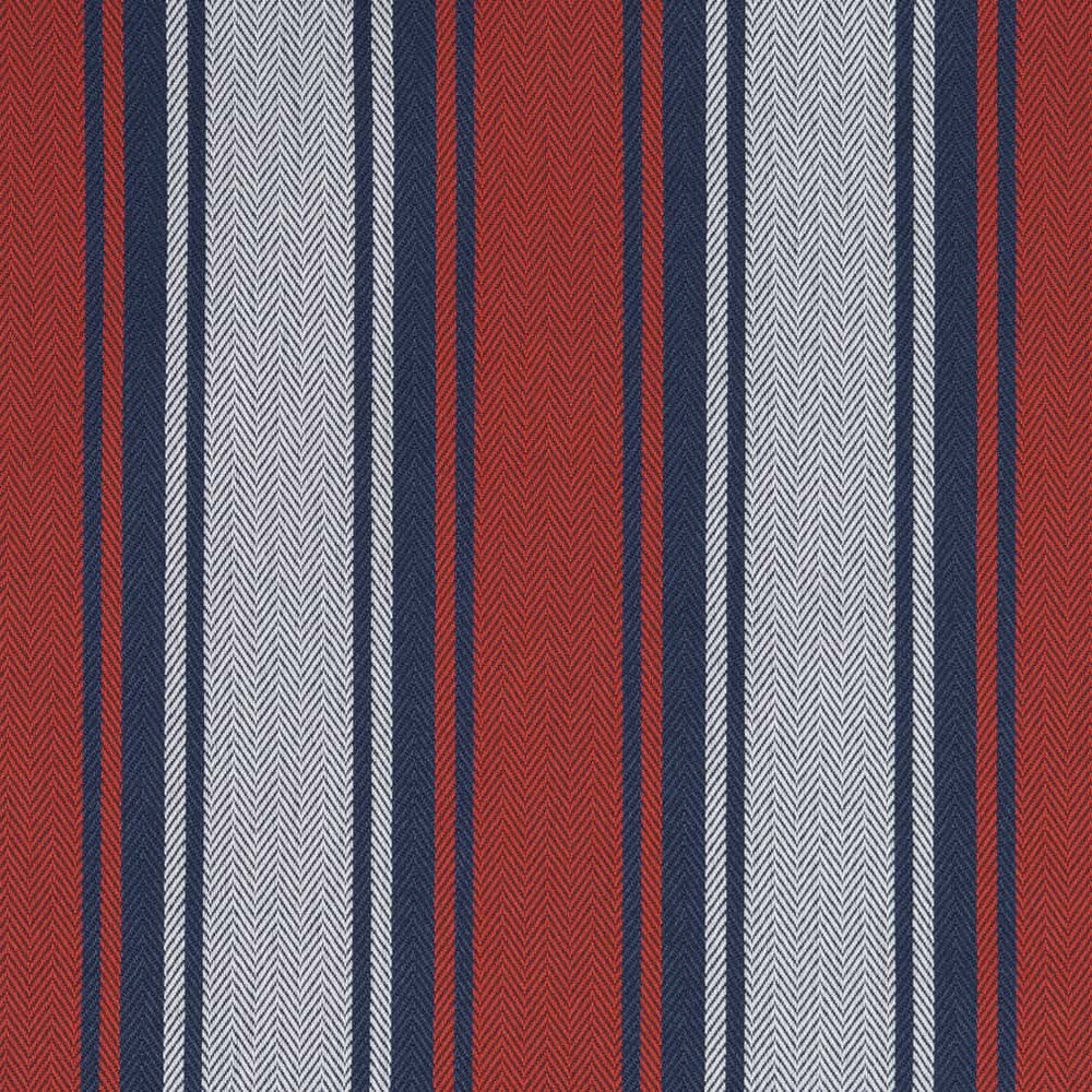 D2543 Tomato by Charlotte Fabric Veranda 100% Polypropylene USA Exceeds 60,000 Wyzenbeek Rubs </p><p>Repeat: Horizontal 7.5" 54 Inches - Fabric Carolina -