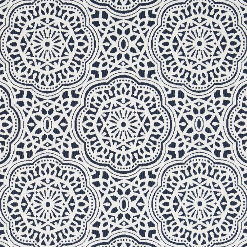 D2546 Indigo by Charlotte Fabric Veranda 100% Polypropylene USA Exceeds 60,000 Wyzenbeek Rubs </p><p>Repeat: Horizontal 13" x Vertical 14" 54 Inches - Fabric Carolina -