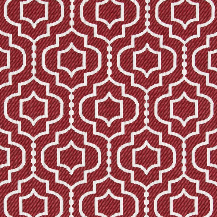 D2566 Crimson by Charlotte Designer Fabric Veranda 100% Polypropylene USA Exceeds 60,000 Wyzenbeek Rubs </p><p>Repeat: Horizontal 5" x Vertical 7" 54 Inches - Swanky Fabrics -