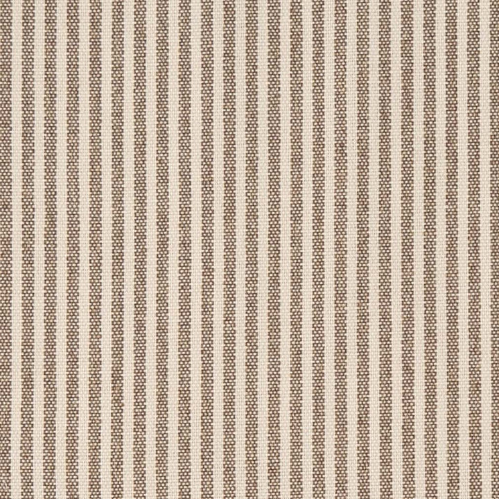 D2585 Ticking Cafe by Charlotte Fabric Classic Wovens 51% Cotton, 49% Recycled Polyester Made In USA Exceeds 80,000 Wyzenbeek Rubs </p><p>Repeat: Horizontal .5" 54 Inches - Fabric Carolina -