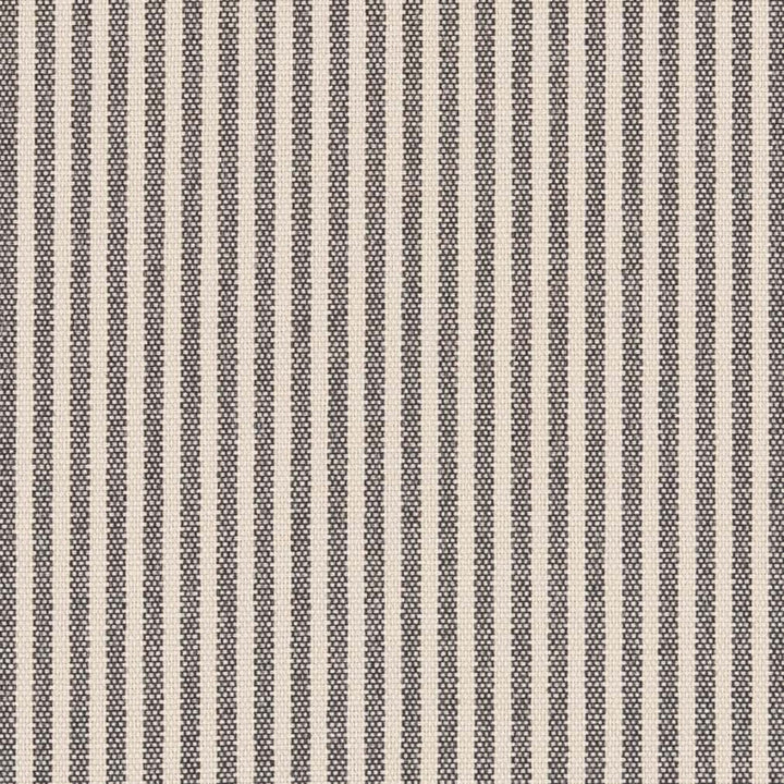 D2586 Ticking Coal by Charlotte Designer Fabric Classic Wovens 51% Cotton, 49% Recycled Polyester USA Exceeds 80,000 Wyzenbeek Rubs </p><p>Repeat: Horizontal .5" 54 Inches - Swanky Fabrics -