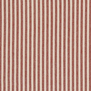 D2587 Ticking Crimson by Charlotte Fabric