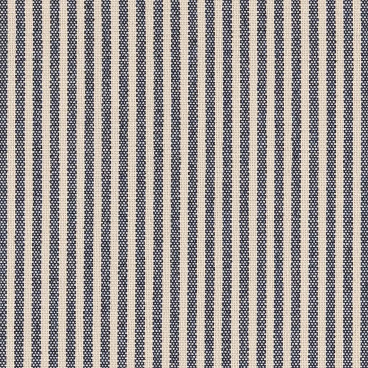 D2588 Ticking Navy by Charlotte Fabric Classic Wovens 51% Cotton, 49% Recycled Polyester USA Exceeds 80,000 Wyzenbeek Rubs </p><p>Repeat: Horizontal .5" 54 Inches - Fabric Carolina -