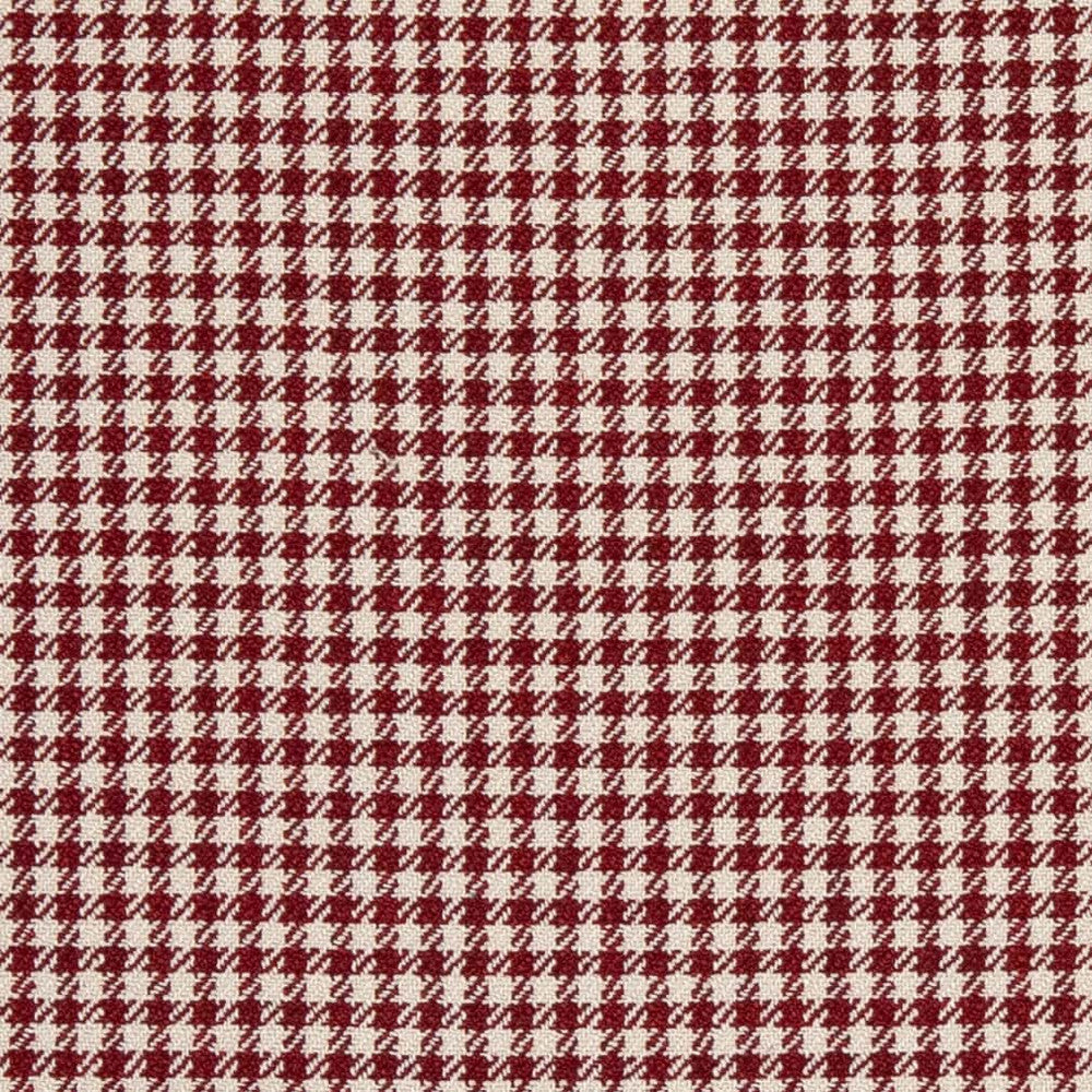 D2608 Check Crimson by Charlotte Fabric Classic Wovens 82% Polyester, 18% Acrylic Asia Exceeds 100,000 Wyzenbeek Rubs </p><p>Repeat: Horizontal .5" x Vertical .5" 54 Inches - Fabric Carolina -