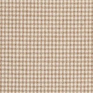 D2611 Check Sand by Charlotte Fabric
