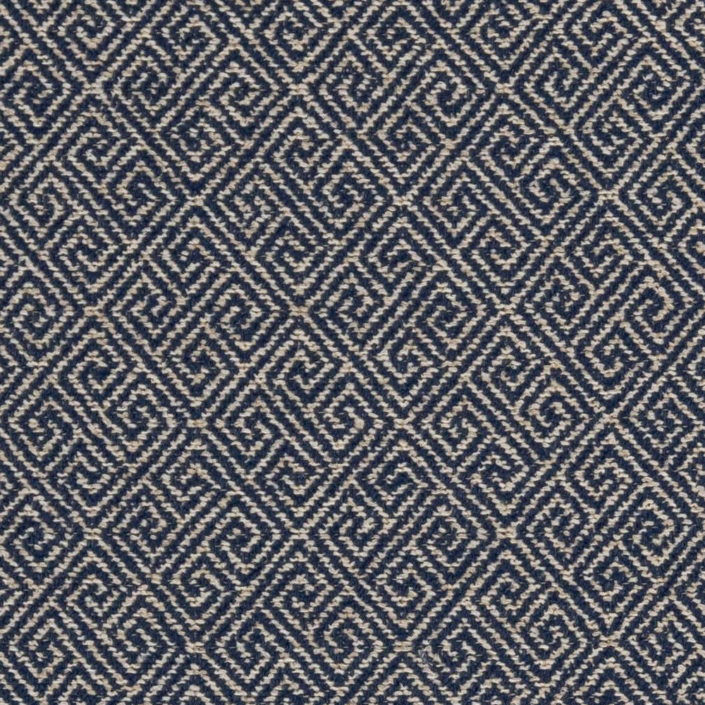 D2618 Greek Key Navy by Charlotte Fabric Classic Wovens 64% Polyester, 36% Acrylic Made In USA Exceeds 100,000 Wyzenbeek Rubs </p><p>Repeat: Horizontal 3" x Vertical 3" 54 Inches - Fabric Carolina -