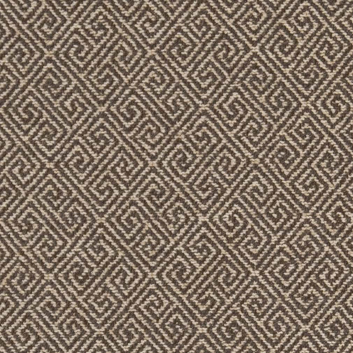 D2619 Greek Key Walnut by Charlotte Designer Fabric Classic Wovens 64% Polyester, 36% Acrylic USA Exceeds 100,000 Wyzenbeek Rubs </p><p>Repeat: Horizontal 3" x Vertical 3" 54 Inches - Swanky Fabrics -