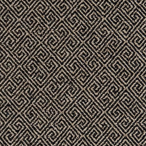 D2620 Greek Key Coal by Charlotte Fabric