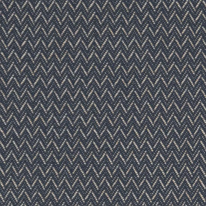D2621 Chevron Navy by Charlotte Fabric