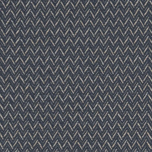D2621 Chevron Navy by Charlotte Fabric