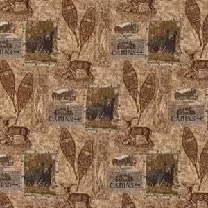D2671 Cabin Pine by Charlotte Fabric