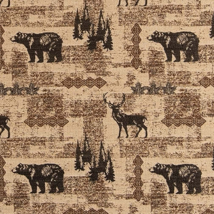 D2673 Woodland by Charlotte Fabric Novelty Tapestry 100% Polyester Asia Exceeds 120,000 Wyzenbeek Rubs </p><p>Repeat: Horizontal 14" x Vertical 14" 54 Inches - Fabric Carolina -