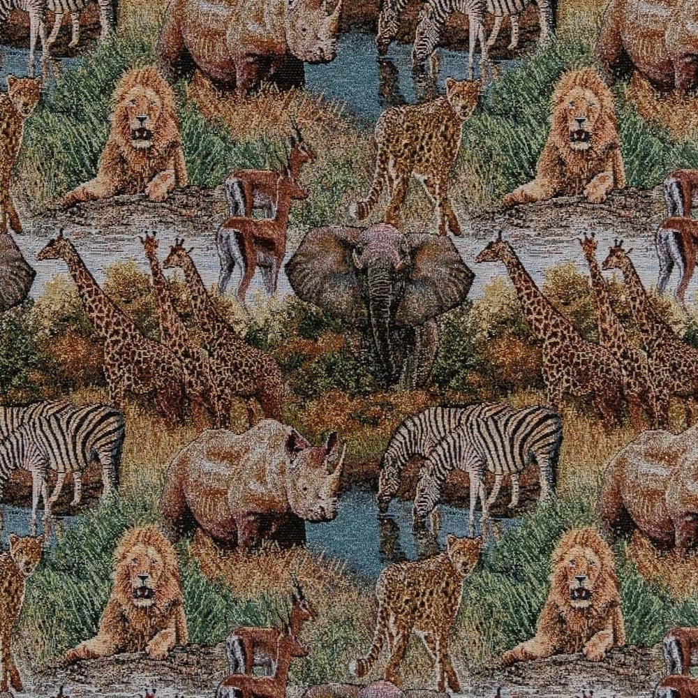 D2678 Wild by Charlotte Fabric Novelty Tapestry 62% Cotton, 38% Polyester Made In USA Exceeds 100,000 Wyzenbeek Rubs </p><p>Repeat: Horizontal 14" x Vertical 14.5" 54 Inches - Fabric Carolina -