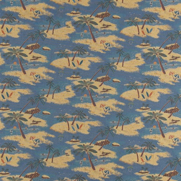 D2684 Island by Charlotte Fabric Novelty Tapestry 62% Cotton, 38% Polyester USA Exceeds 100,000 Wyzenbeek Rubs </p><p>Repeat: Horizontal 31" x Vertical 14.5" 54 Inches - Fabric Carolina -