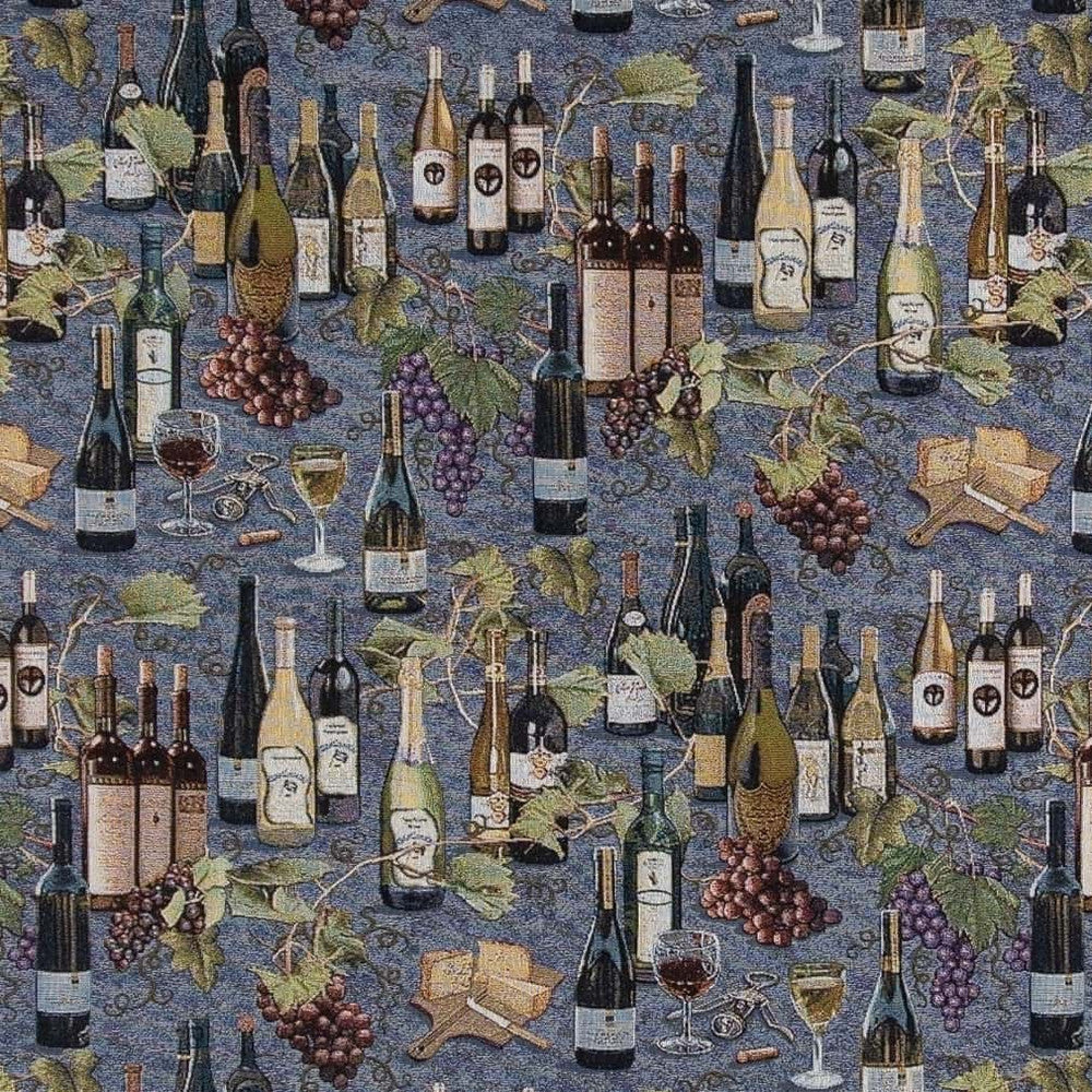 D2686 Vineyard by Charlotte Fabric Novelty Tapestry 62% Cotton, 38% Polyester USA Exceeds 100,000 Wyzenbeek Rubs </p><p>Repeat: Horizontal 28" x Vertical 28" 54 Inches - Fabric Carolina -
